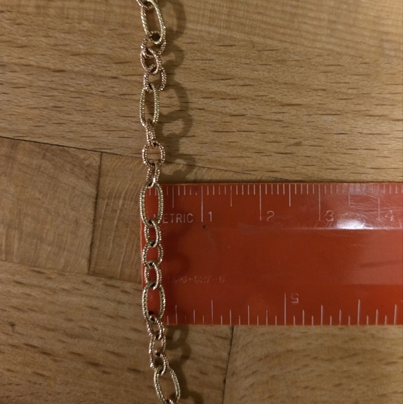 Vintage 14k Two-Tone Chain Link Necklace - Picture 10 of 12